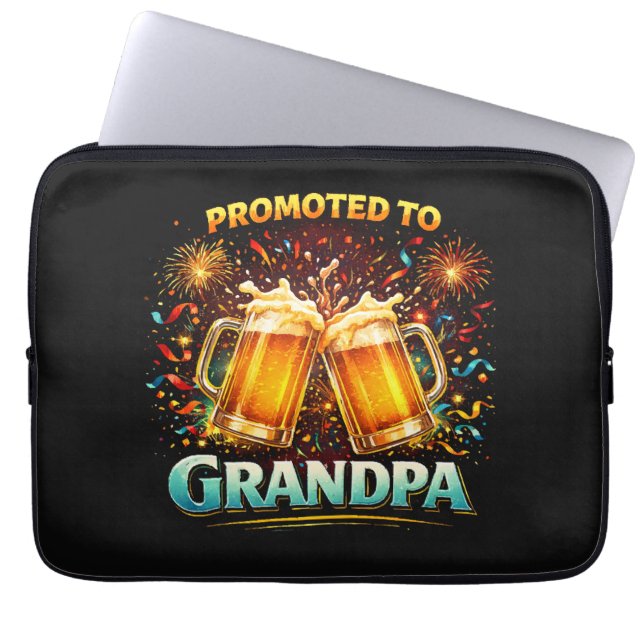 Capa Para Notebook Promovido a Avô Futuro (Frente)