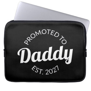 Capa Para Notebook Promovido a Papai Est 2027 Novo Papai Chá de Bebê 