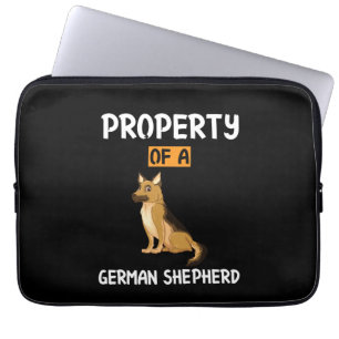 Capa Para Notebook Propriedade De Arte Do Apekeeper De Um German shep
