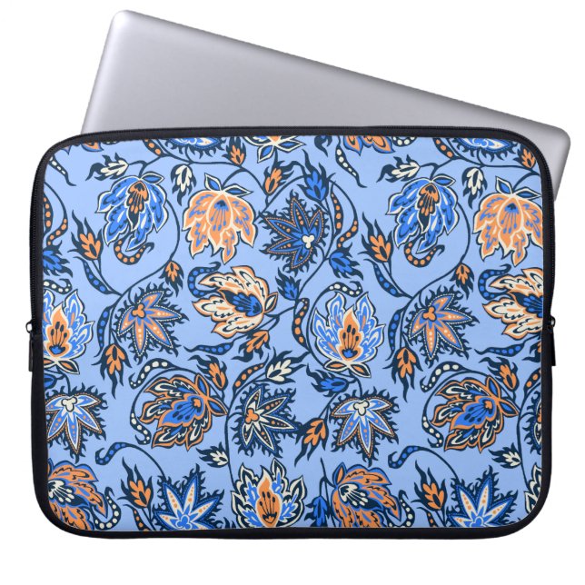 Capa Para Notebook Protea Batik Neoprene Tropical (Frente)