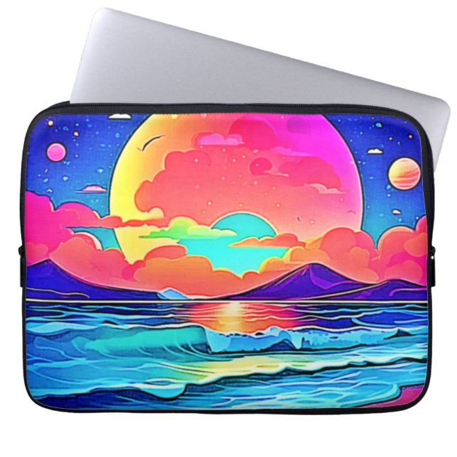 Capa Para Notebook Proteção solar vibrante (Frente)