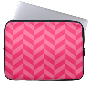 Capa Para Notebook Proteção técnica moderna Chevron rosa