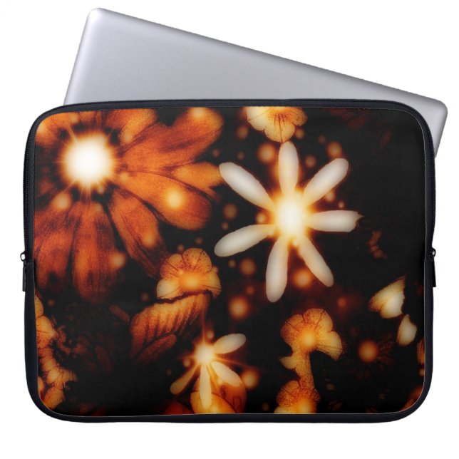 Capa Para Notebook Protetor de Computador Portátil Flores Urban Grung (Frente)