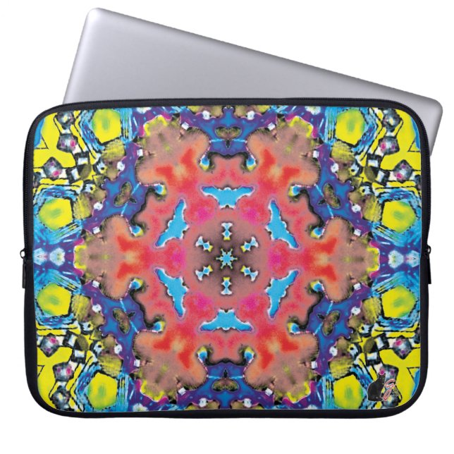 Capa Para Notebook Protetor de Laptop Amonium Kaleidoscope (Frente)