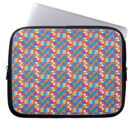 Capa Para Notebook Protetor de laptop colorido com um geométrico vibr