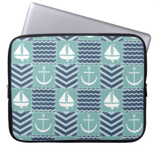 Capa Para Notebook Protetor de Laptop com Colcha Náutica