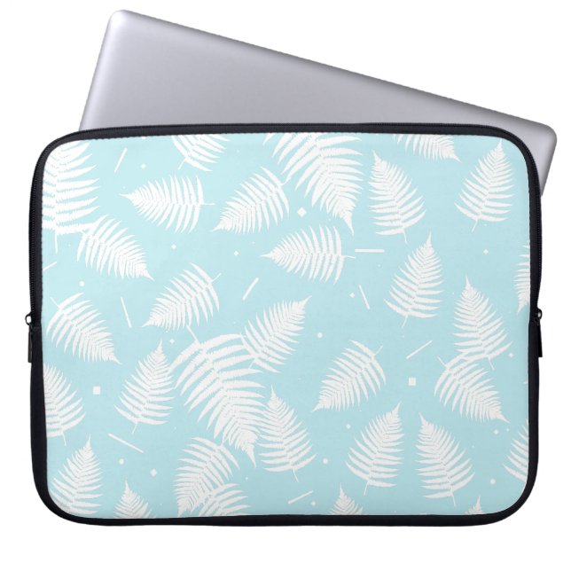 Capa Para Notebook Protetor de Laptop com Padrão de Folha de Planta d (Frente)