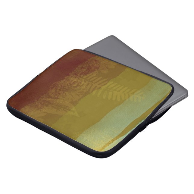 Capa Para Notebook Protetor de Laptop com Paisagem de Outono Abstrata (Frente Topo)