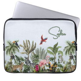 Capa Para Notebook Protetor de Laptop com Vida Selvagem da Selva Trop