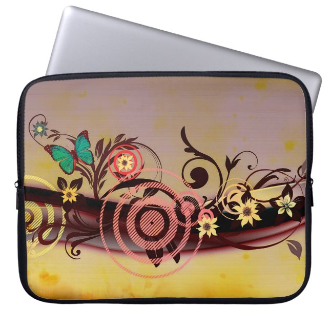 Capa Para Notebook Protetor de Laptop Explosão de Primavera (Frente)