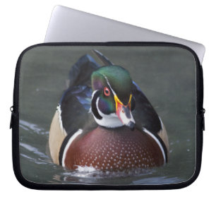 Capa Para Notebook Protetor de Laptop Pato-de-madeira Americano