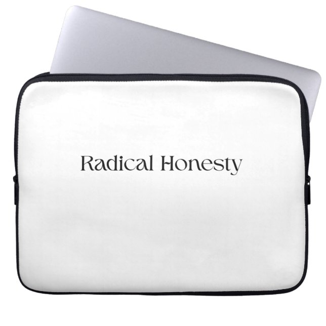 Capa Para Notebook Protetor de Laptop Radical Honesty (Frente)