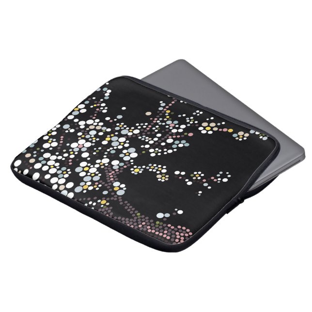 Capa Para Notebook Protetor de Laptop Sakura Dot Art Designer (Frente Topo)