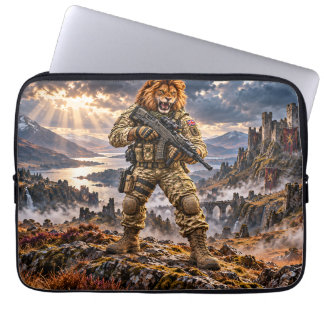 Capa Para Notebook Protetor de Laptop Tactical Warrior do Leão Britân