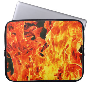 Capa Para Notebook Protetor de Notebook Chamas em Chamas