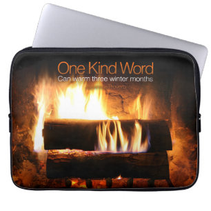 Capa Para Notebook Proverbo Inspiracional Japonês "gentileza"