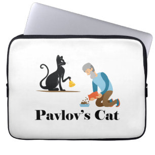 Capa Para Notebook Psicologia Gata de Pavlov