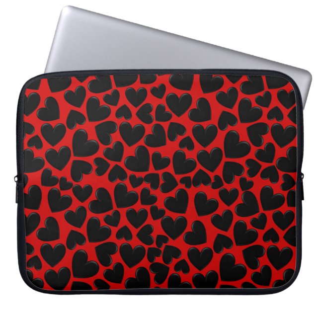 Capa Para Notebook Puffy Hearts (Frente)