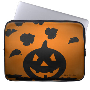 Capa Para Notebook Pumpkin e deixa a silhueta