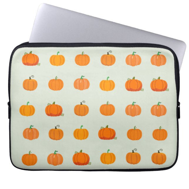 Capa Para Notebook Pumpkin Patch (Frente)
