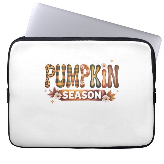 Capa Para Notebook Pumpkin Season Fall Boho (Frente)