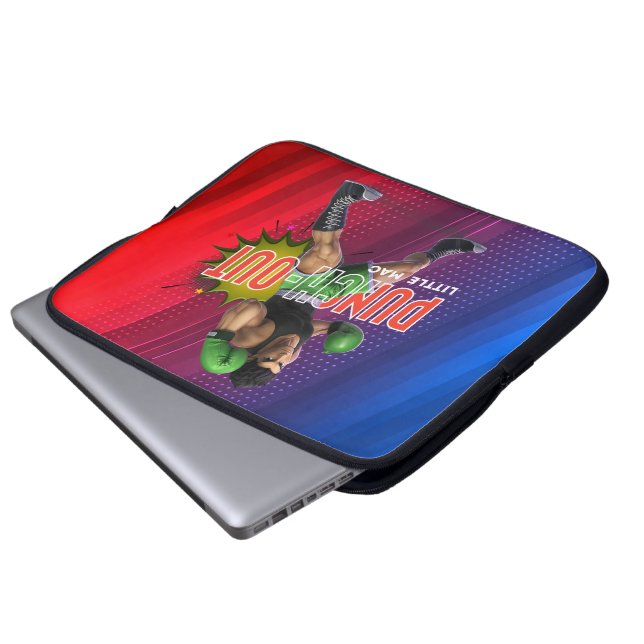 Capa Para Notebook Punch Out (Boxing Sport) | 15" (Frente Inferior)