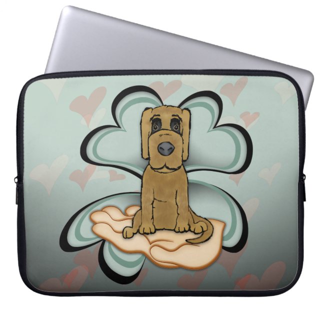 Capa Para Notebook Puppy Love (Frente)