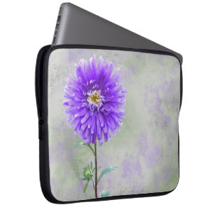 Capa Para Notebook Purple Dahlia 