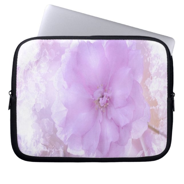Capa Para Notebook Purple Pansy (Frente)