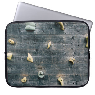Capa Para Notebook Quatro decores de parede de madeira marrom