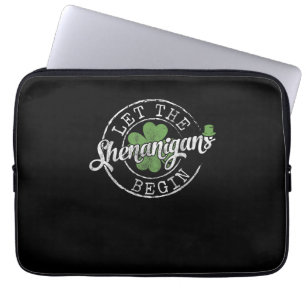 Capa Para Notebook Que Os Shenanigans Comecem A Rua De Roupas Engraça