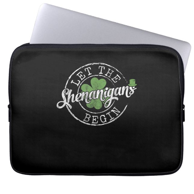 Capa Para Notebook Que Os Shenanigans Comecem A Rua De Roupas Engraça (Frente)