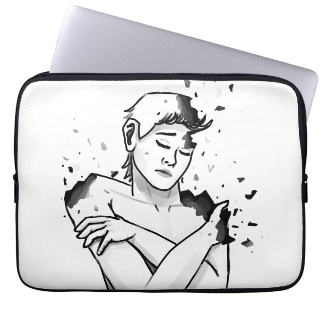 Capa Para Notebook Quebrado (Frente)