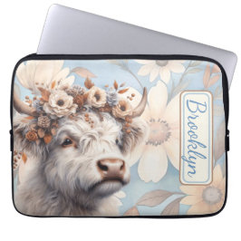 Capa Para Notebook Queda Floral - Vaca Terrestre