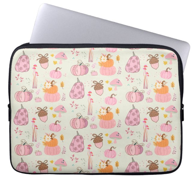 Capa Para Notebook Queda Rosa (Frente)