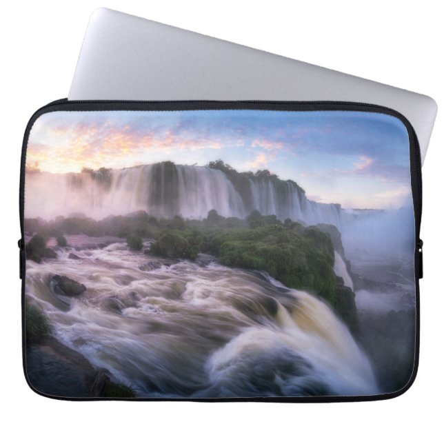 Capa Para Notebook Quedas | Cascata Iguazu, Brasil (Frente)