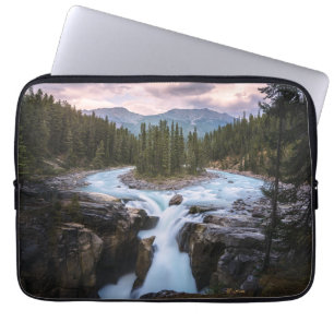 Capa Para Notebook Quedas Jasper National Park, Canadá