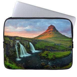 Capa Para Notebook Quedas Kirkjufall, Islândia