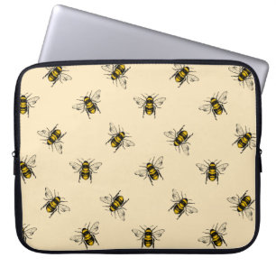 Capa Para Notebook Queen Bee Pattern