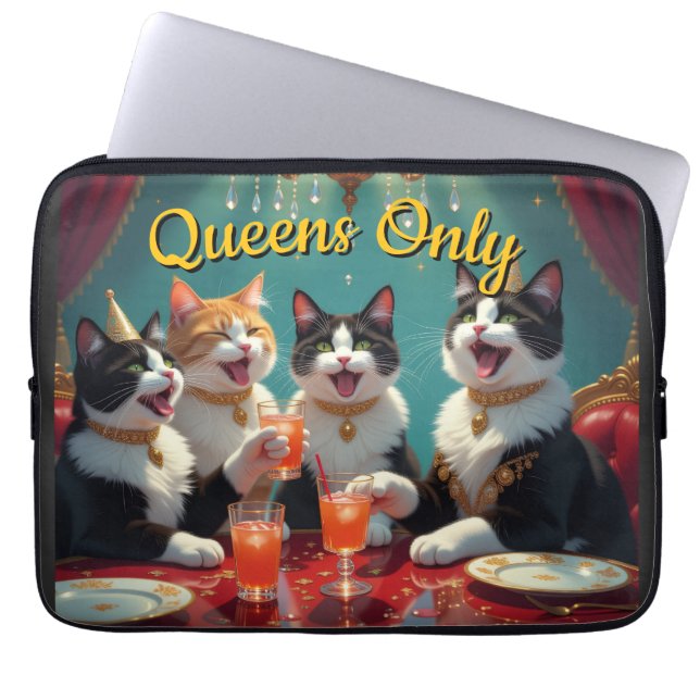 Capa Para Notebook Queens only! (Frente)