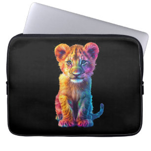 Capa Para Notebook Querida, Big Cat Cub