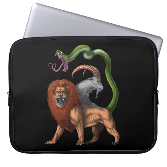 Capa Para Notebook Quimera da mitologia grega (Frente)