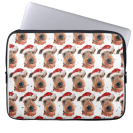 Capa Para Notebook Raça de Cão Airedale Terrier Natal