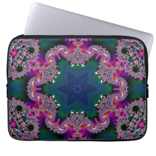 Capa Para Notebook Radiação Fractal