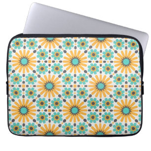 Capa Para Notebook Radiância Zellige: Geometria Andaluza Colorida