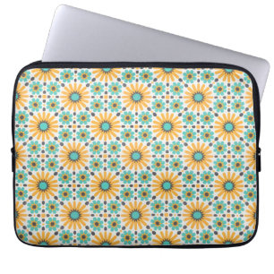 Capa Para Notebook Radiância Zellige: Geometria Andaluza Colorida