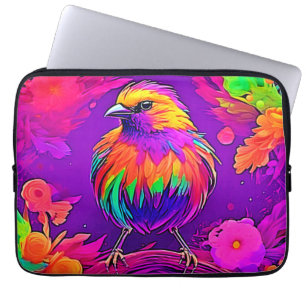 Capa Para Notebook Rainbow Bird em Dreamland
