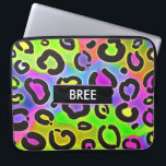 Capa Para Notebook Rainbow Cheetah Lepard Bolsa de laptop Case<br><div class="desc">Caso de Bolsa de laptop do Rainbow Cheetah Leopard.</div>