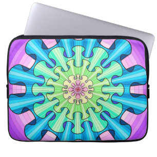 Capa Para Notebook Rainbow mandala