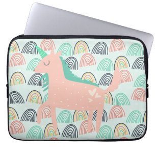Capa Para Notebook Rainbows e Unicórnios